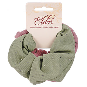 Hair Accessories – 2 Pack Hair Scrunchies Assorted Colours