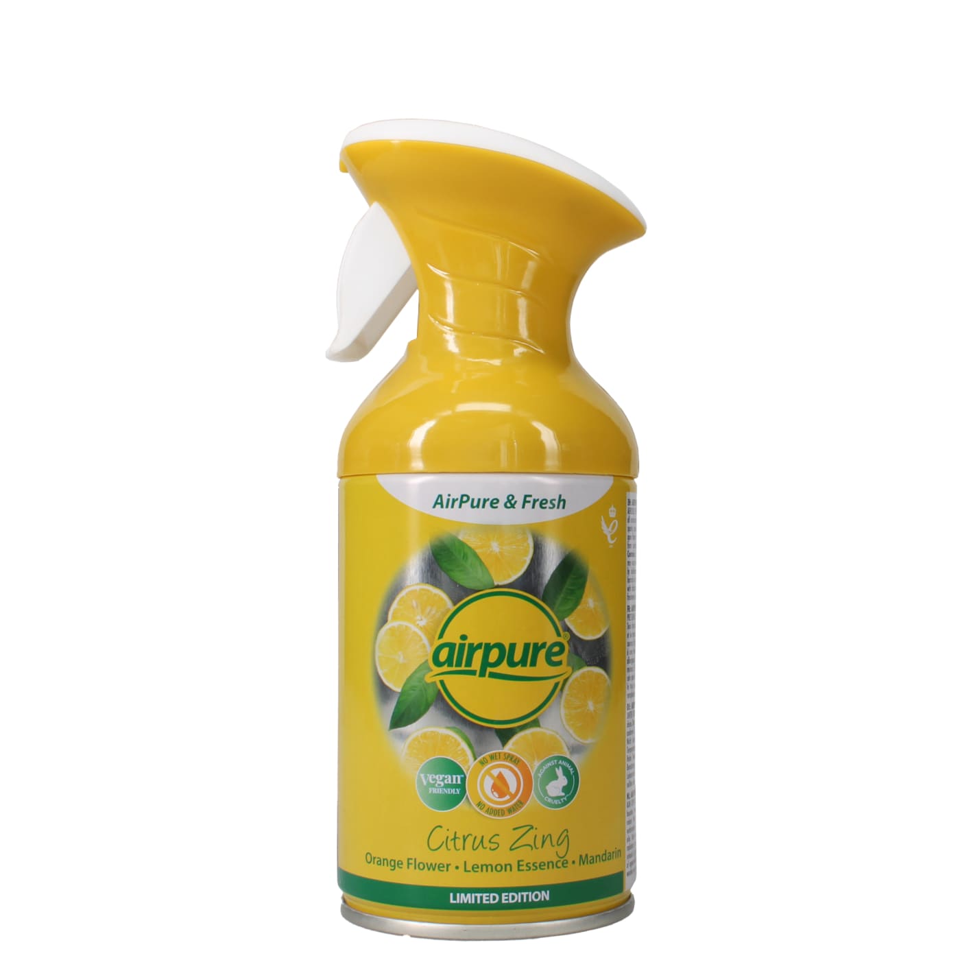 AIRPURE 250ML PULVÉRISATEUR CITRUS ZING