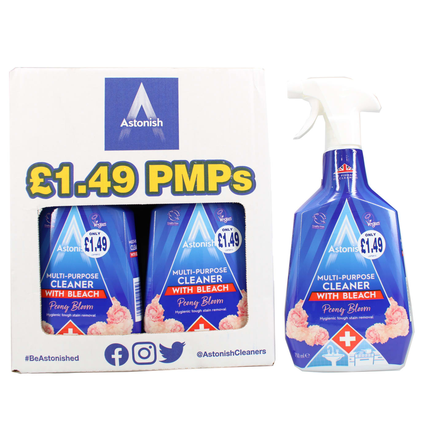 ASTONISH MULTI-USAGE 750ML 1,49 £