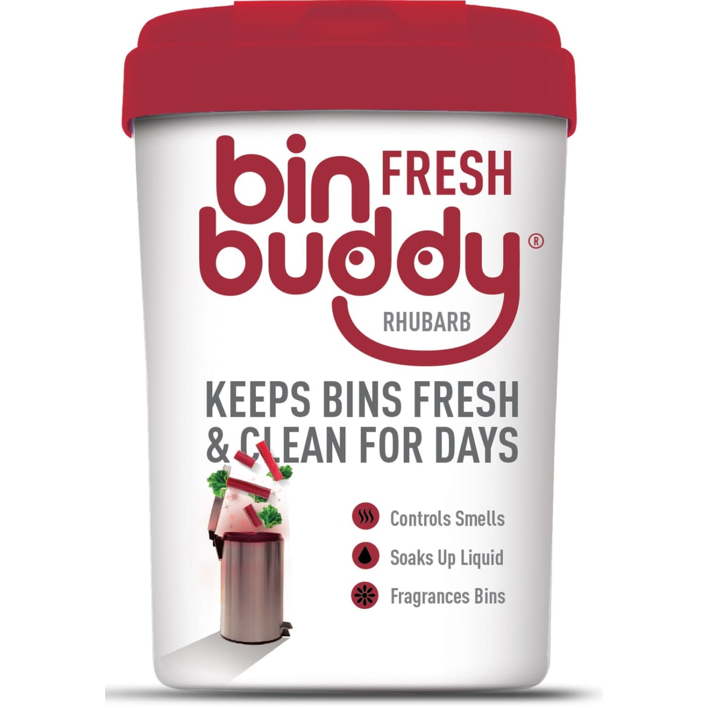 BIN BUDDY 450G POUDRE DE RHUBARBE