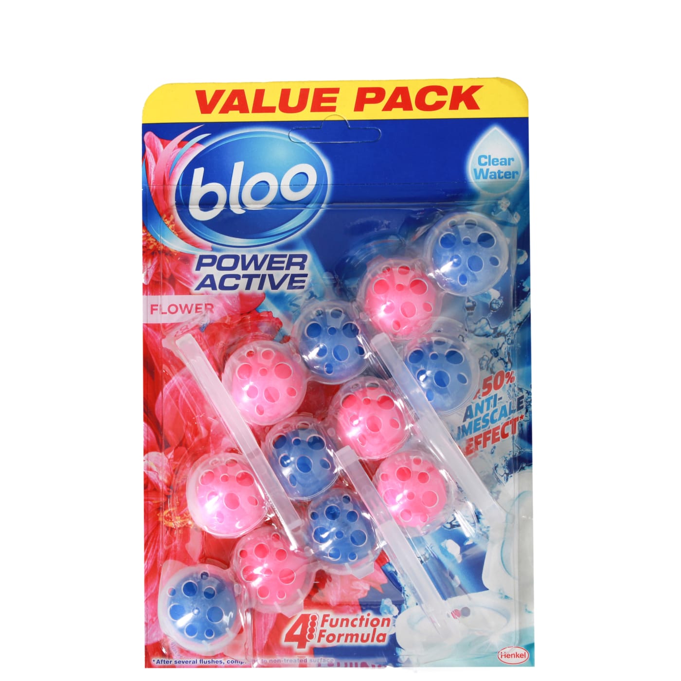 BLOO 3X50G BLOC DE CHASSE D'EAU POWER FLOWER