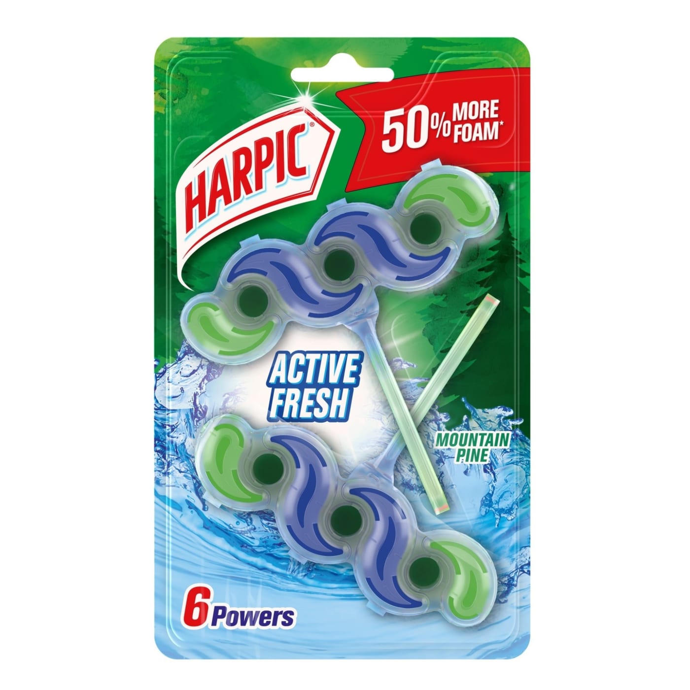 HARPIC 2X35G BLOC CUVETTE PIN DES MONTAGNES