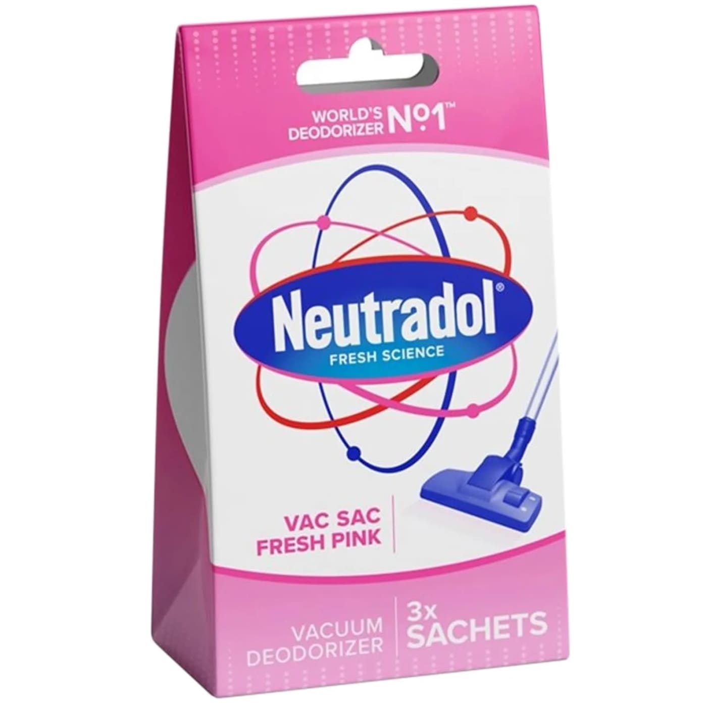 NEUTRADOL SACS D'ASPIRATEUR FRAÎCHEUR ROSE (LOT DE 3)