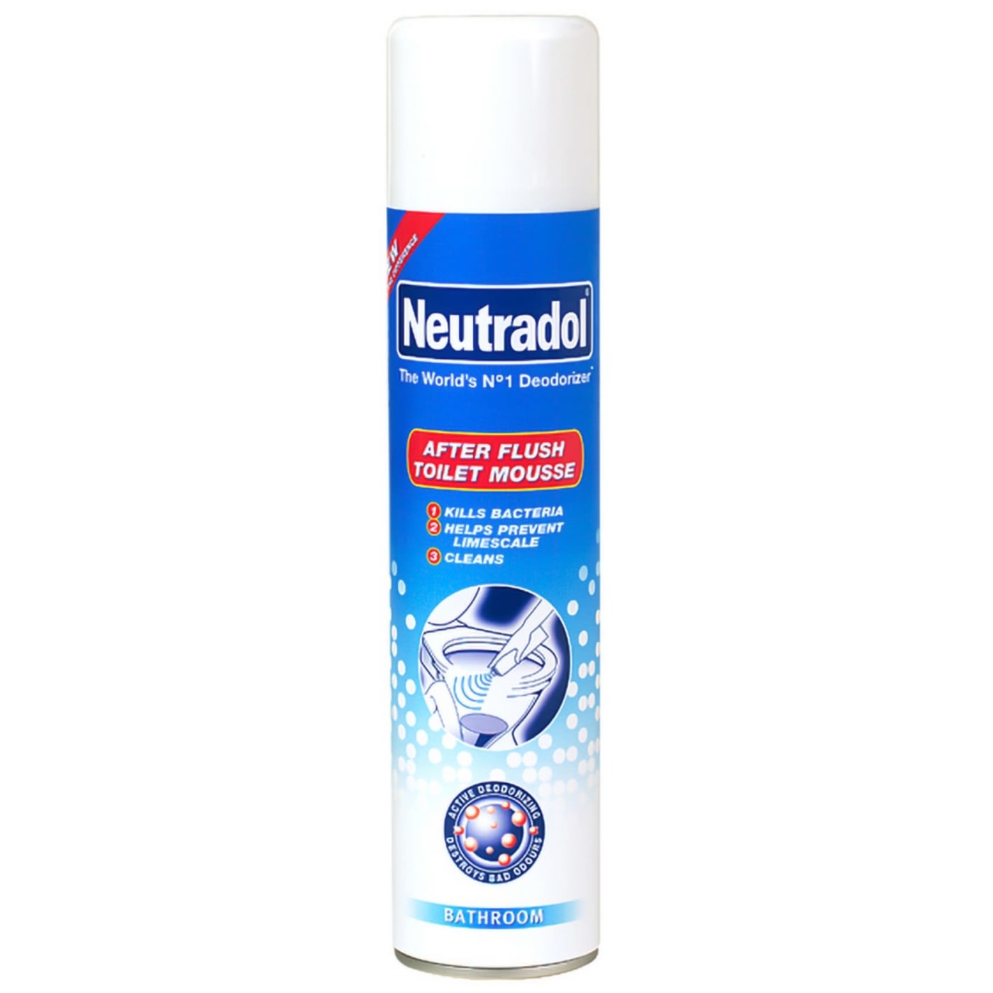 NEUTRADOL 300ML MOUSSE DE TOILETTES APRÈS CHASSE