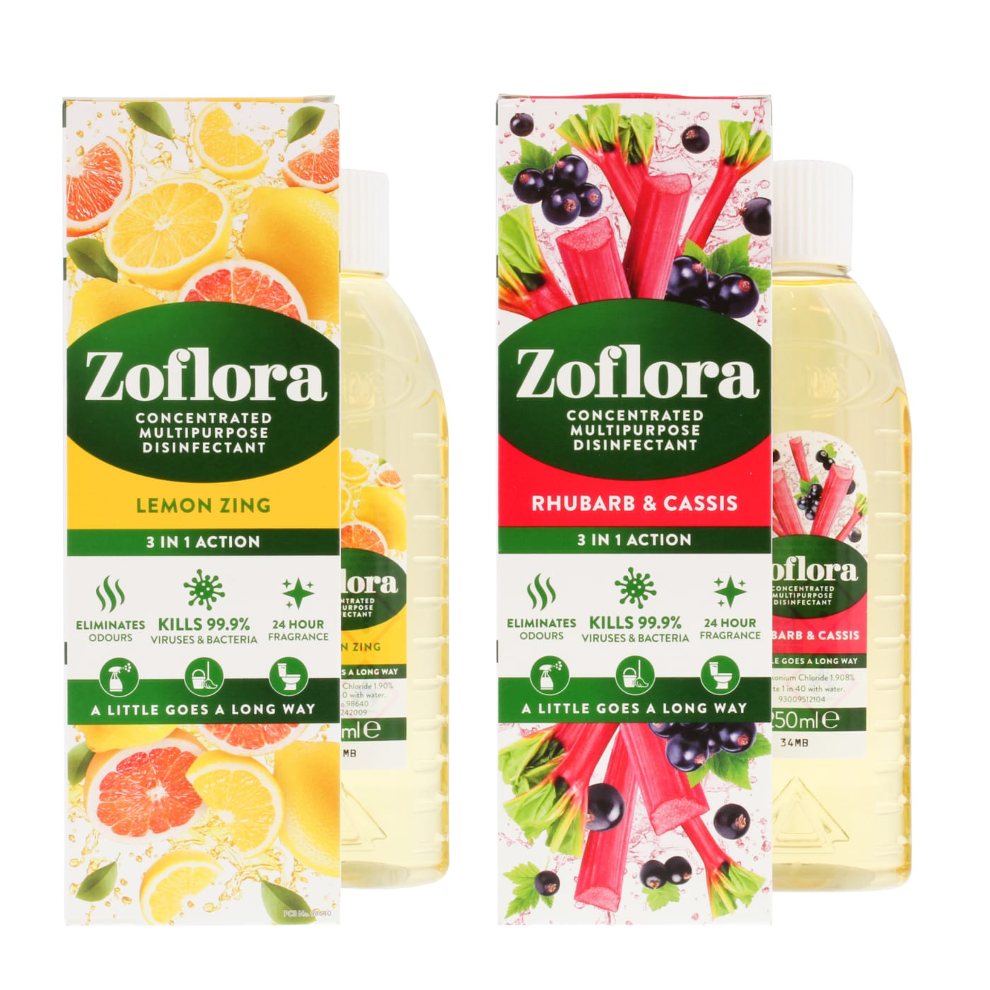 ZOFLORA 250ML CONCENTRÉ DÉSINFECTANT ASSORTI