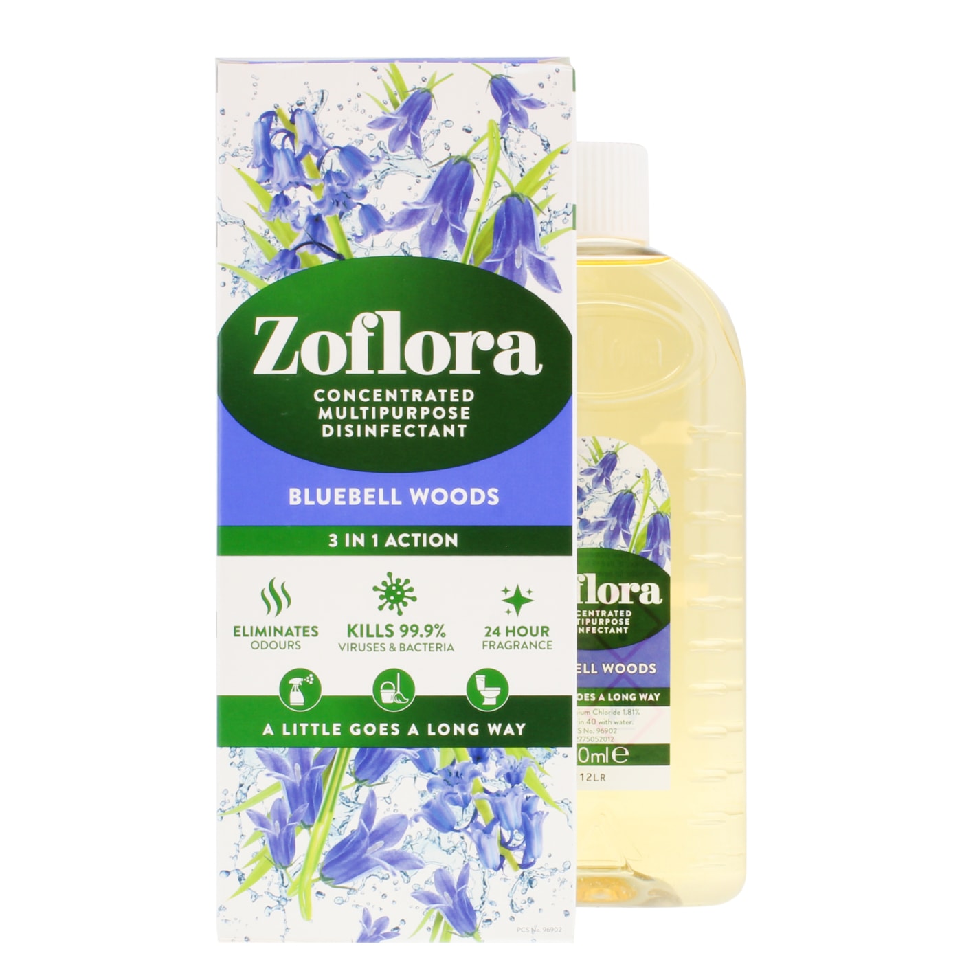 ZOFLORA 500ML CONC DÉSINFECTANT BLUEBELL