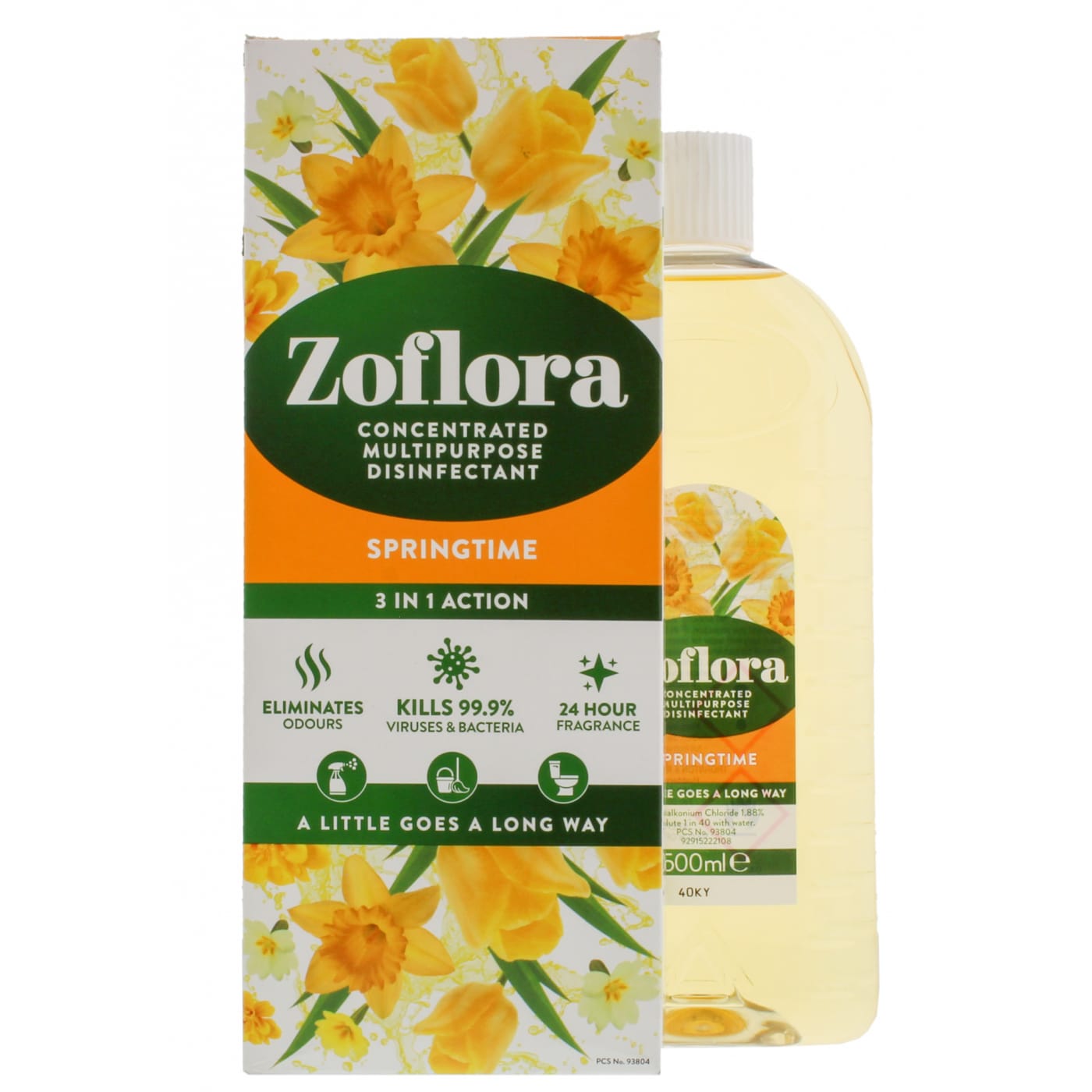 ZOFLORA 500ML DÉSINFECTANT CONCENTRÉ PRINTEMPS