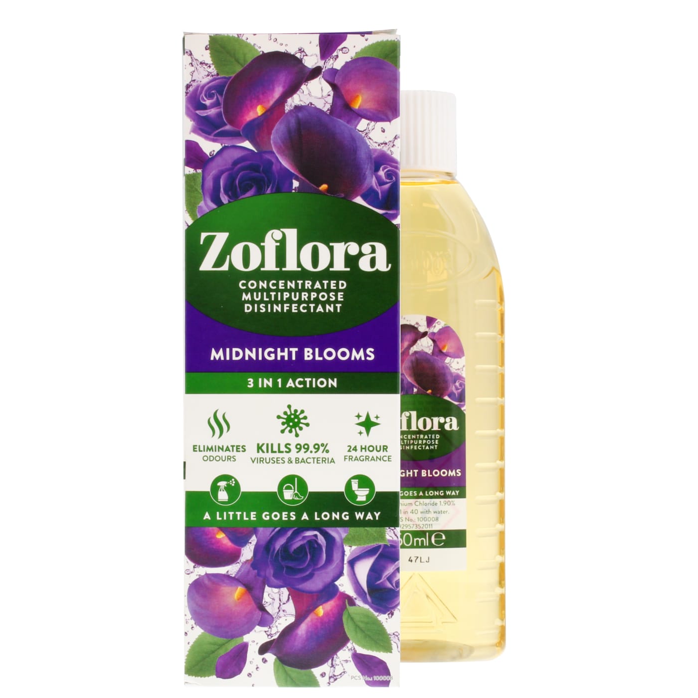 Désinfectant concentré ZOFLORA MINUIT 250 ml