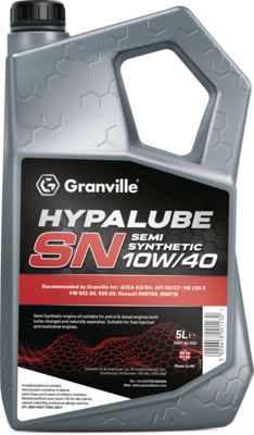 GRANVILLE HYPALUBE 10W-40 SEMI SYNTHETIC 1 Ltr