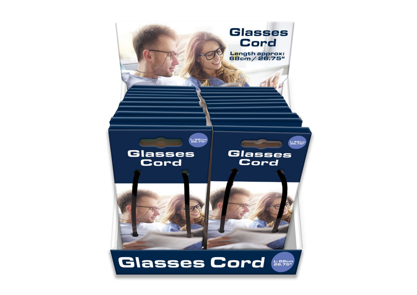 Glasses Strings on Hang Card 68cm