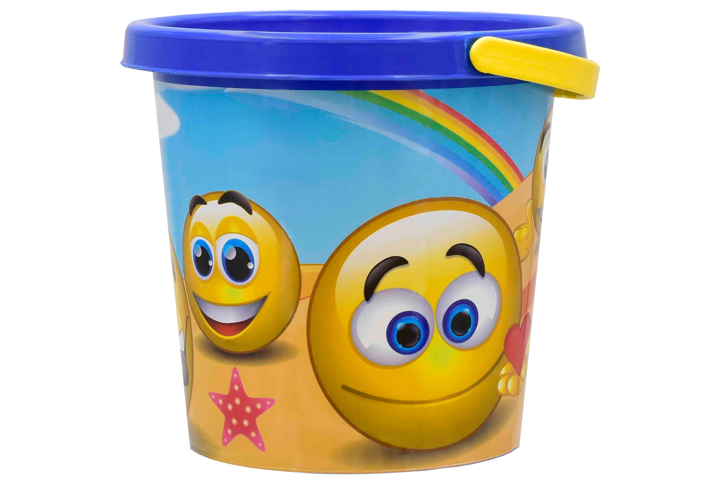 Seau Souriant Taille Moyenne 15 cm (6") – Solution de Rangement Amusante et Fonctionnelle