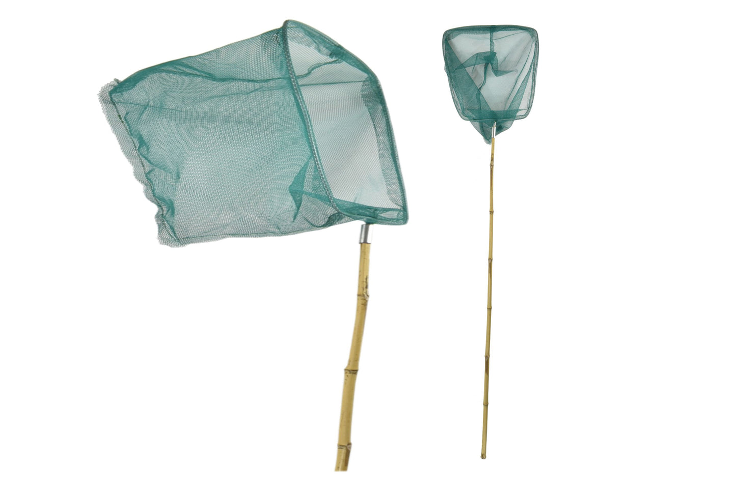 Filet de pêche en bambou, grande tête carrée - Épuisettes durables pour les passionnés de pêche