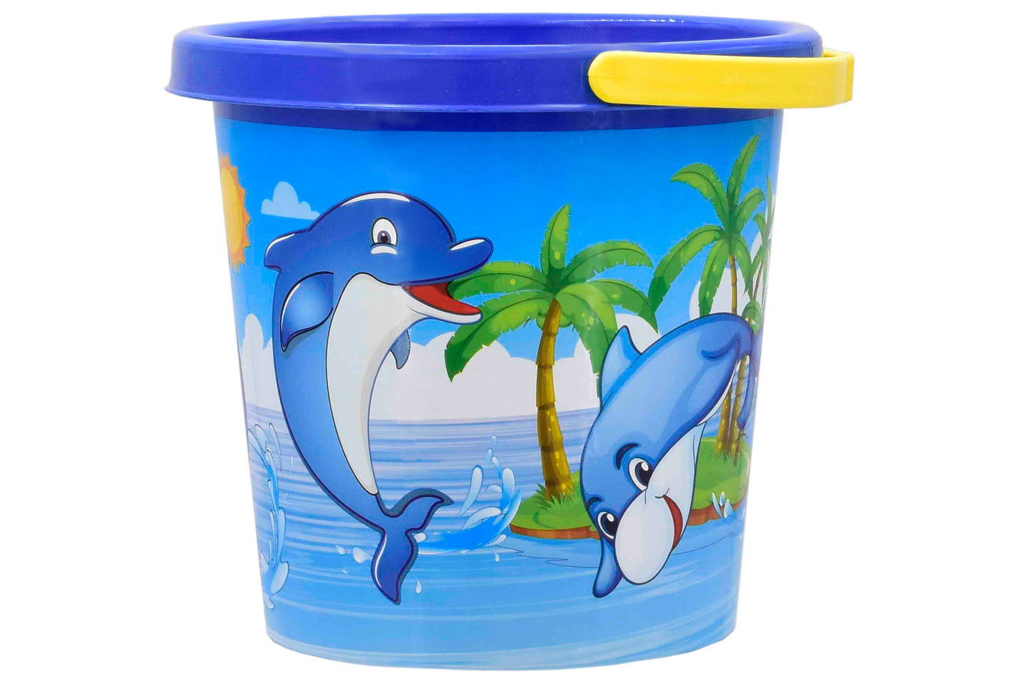 Seau Dauphin taille moyenne 6" / 15cm - Solution de rangement pratique et durable