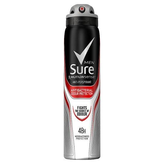 SURE HOMME ANTIBACTÉRIEN 250ML