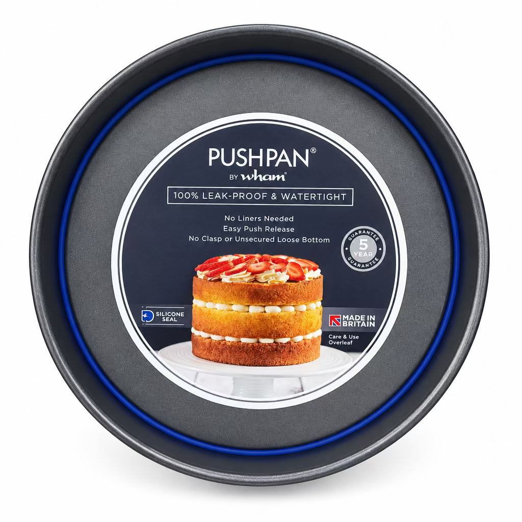 WHAM PUSH PAN 18cm SHALLOW CAKE TIN