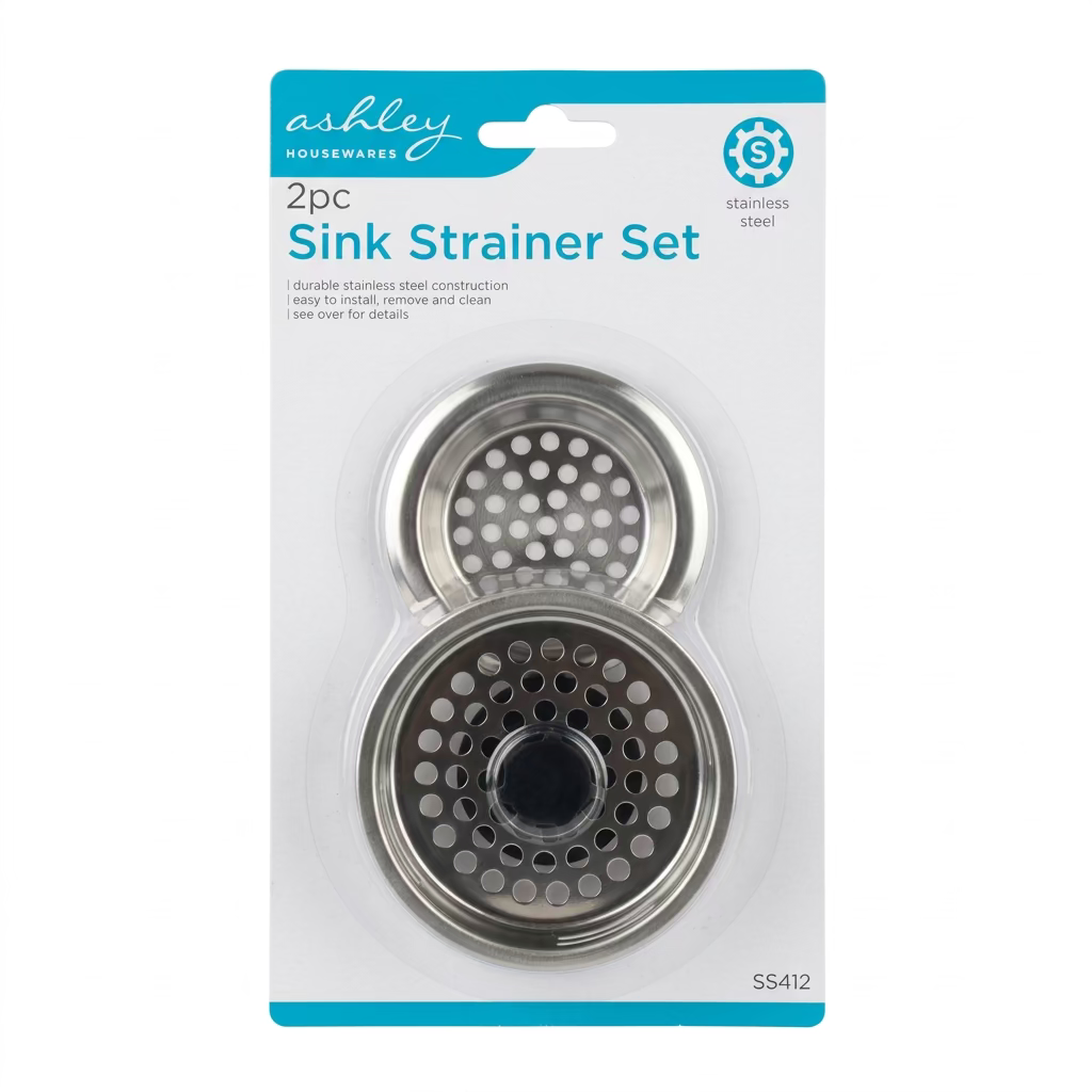 ASHELY 2pc SINK STRAINER SET