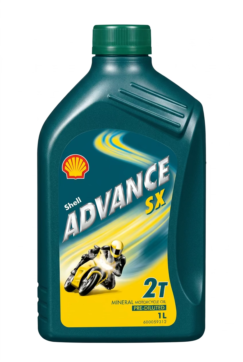 SHELL ADVANCE SX 2T 1L MINERAL MOTORCYCLE OIL