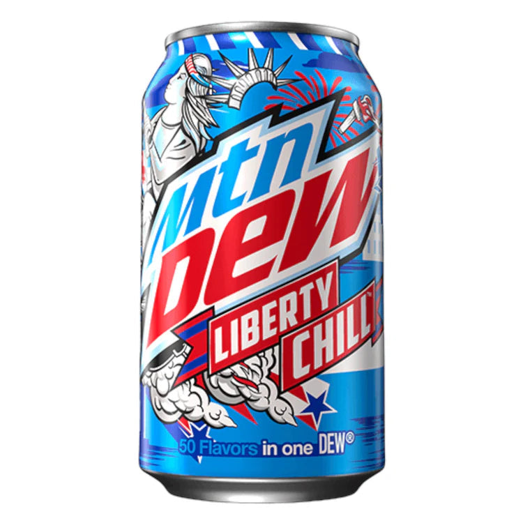 Mountain Dew Édition Limitée Liberty Chill 355ml