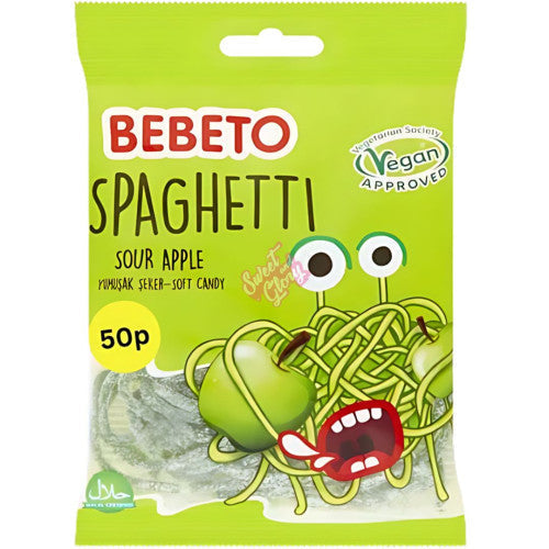 BEBETO SPAGHETTI SOUR APPLE 70g