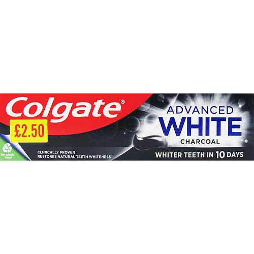 Colgate Advanced Whitening Charbon