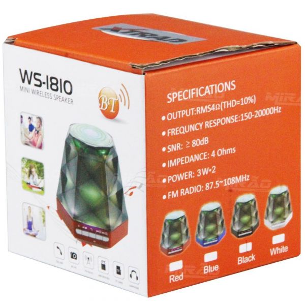 MINI-ENCEINTE SANS FIL WS-1810