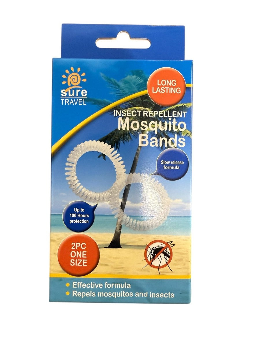 BRACELETS ANTI-MOUSTIQUES RÉPULSIFS SURE TRAVEL