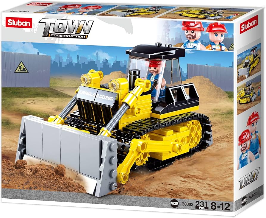 Sluban Town-bulldozer 231 Pièces