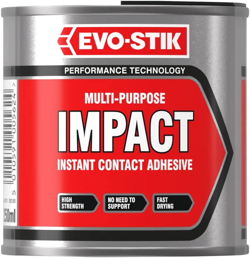 EVO-STIK MULTI-PURPOSE IMPACT INSTANT CONTACT ADHESIVE 250ml