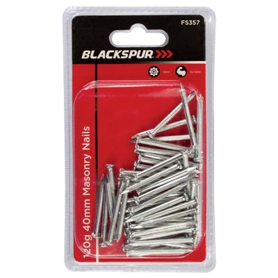 BLACKSPUR MASONRY NAILS 120G 40MM