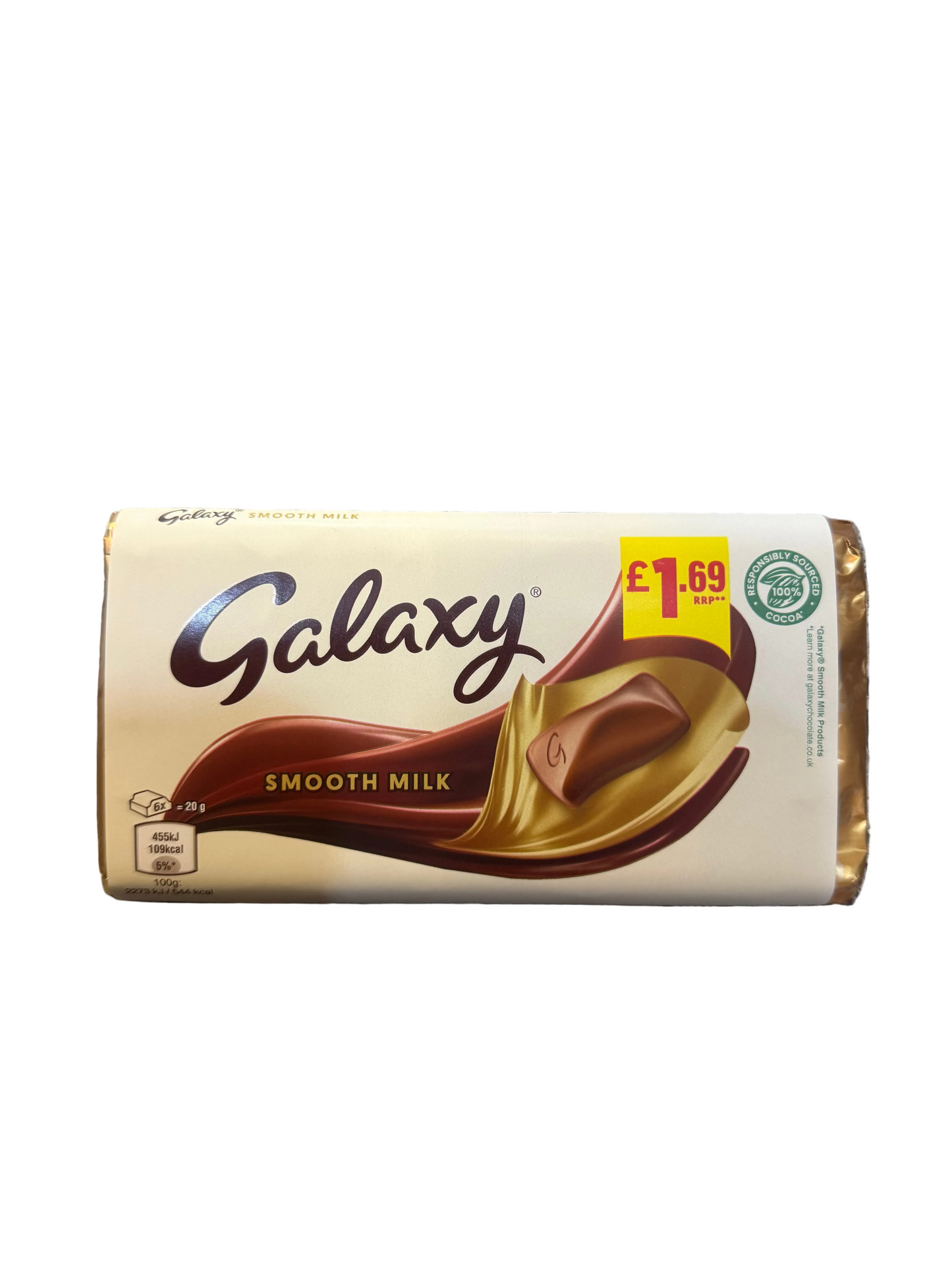 CHOCOLAT AU LAIT EXTRA ONCTUEUX GALAXY 100g