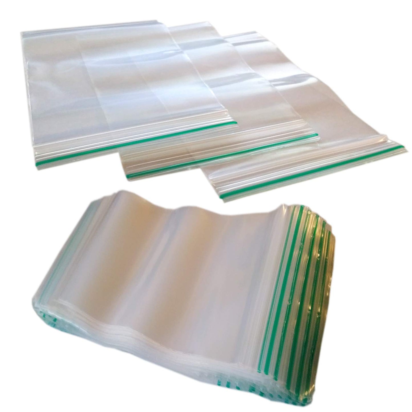 CLEAR ZIPPER BAGS 20 x 30mm