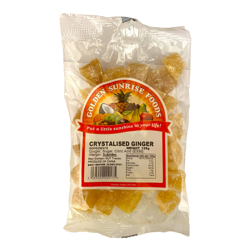 Golden sunrise foods Ginger 125g