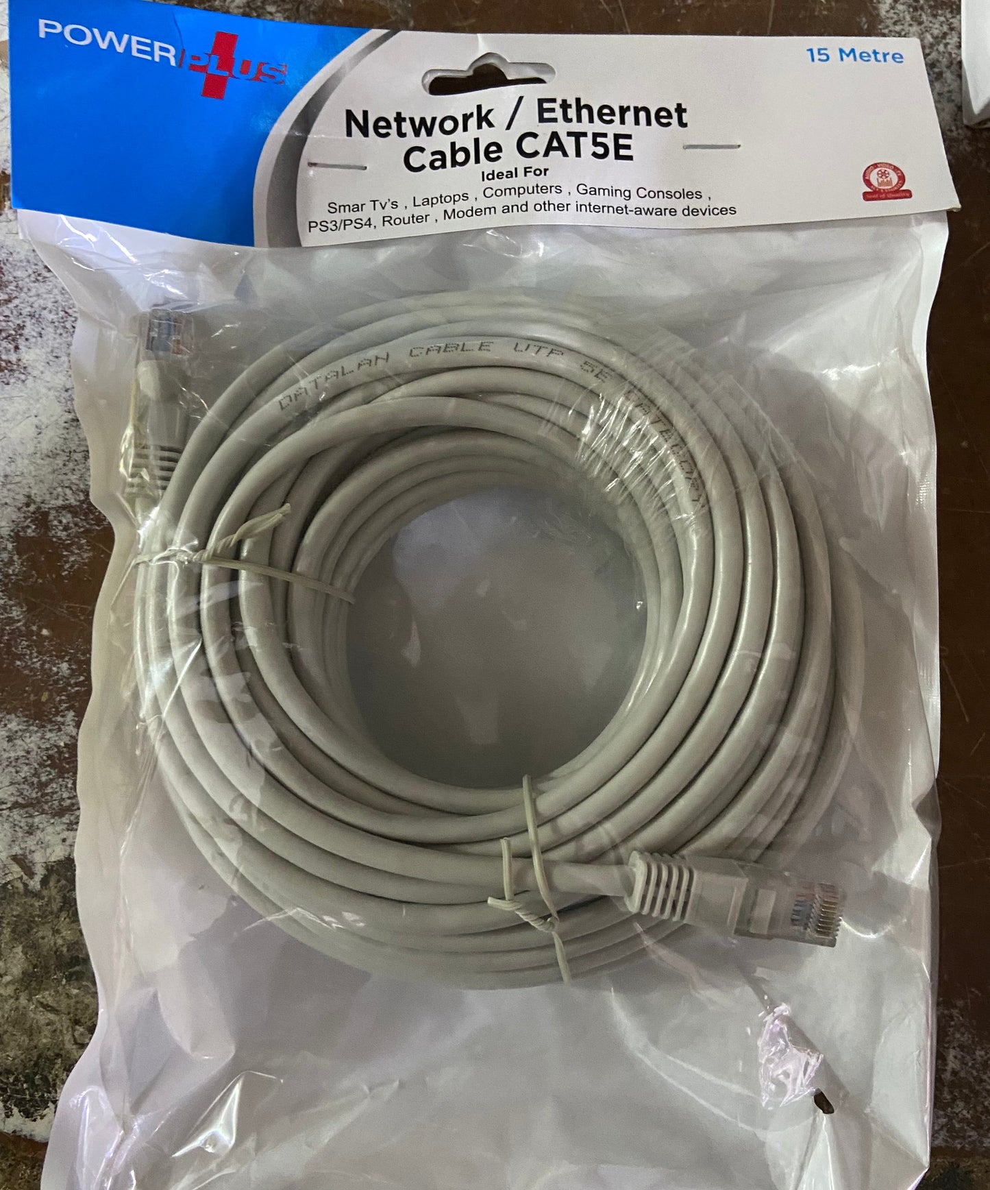 NETWORK/ETHERNET CABLE CAT5E 10M