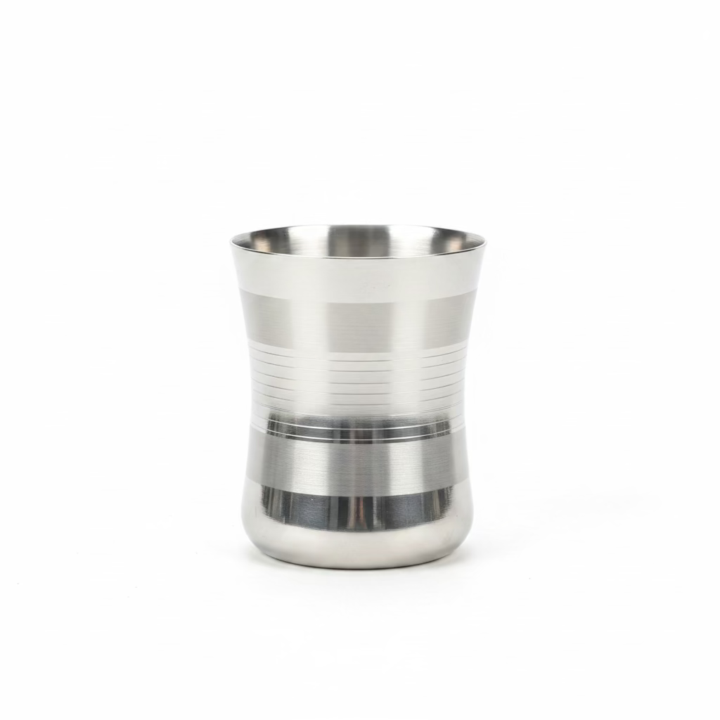 STEEL DRINKING GLASS 300ml