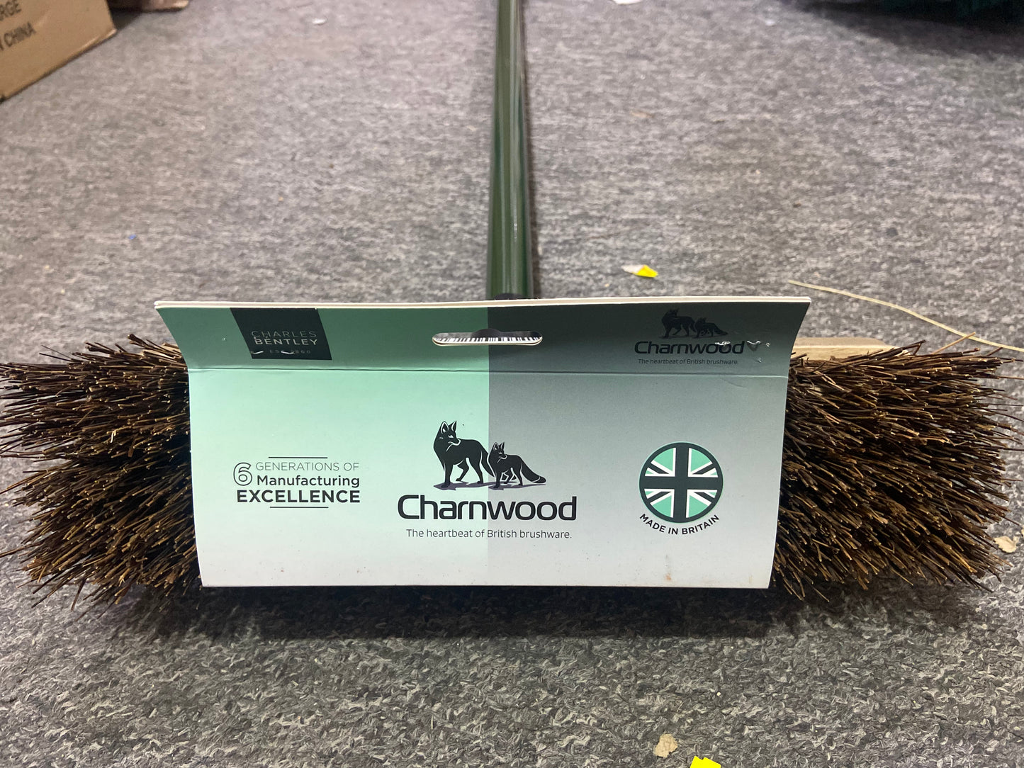 CHARLES BENTLEY 12” DUAL FILL BROOM