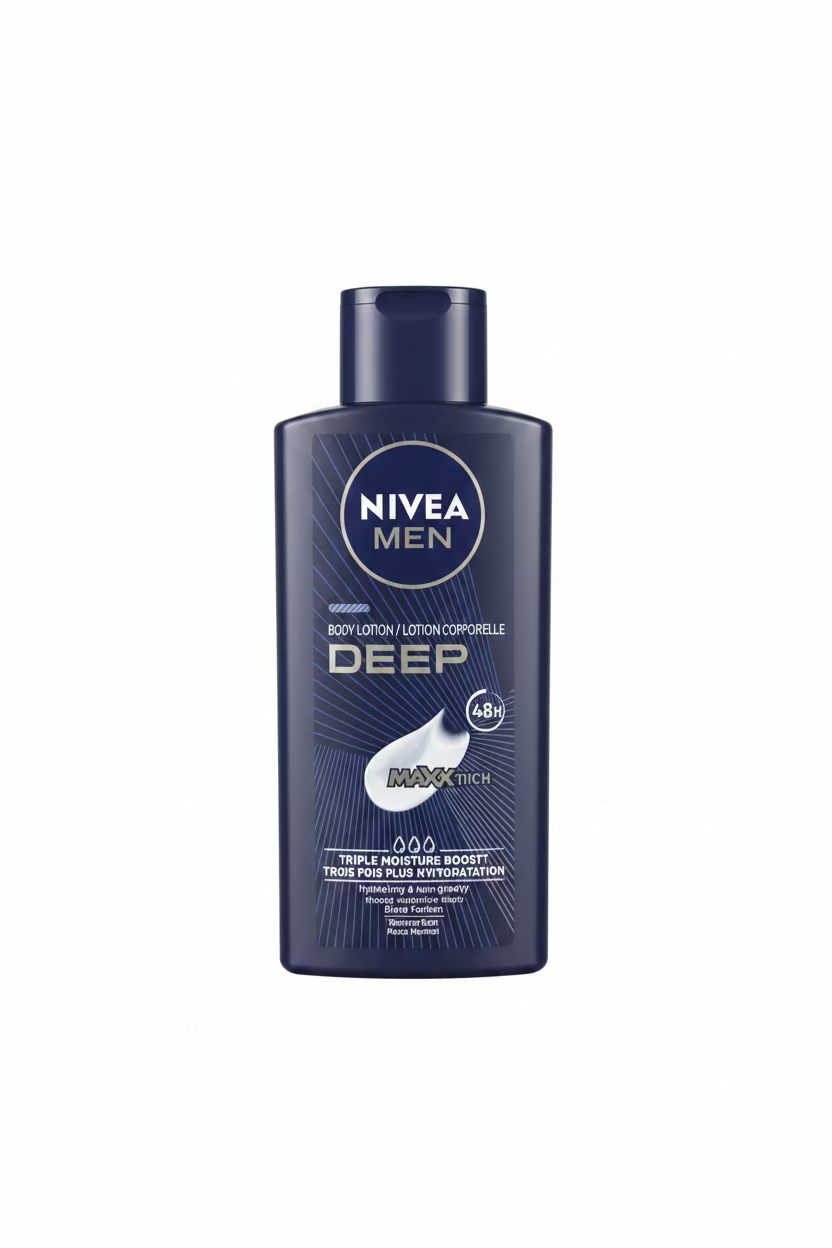 NIVEA MEN DEEP BODY LOTION 400ml