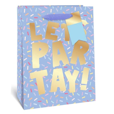 Gift Bag - Lets Partay Design - X Large
