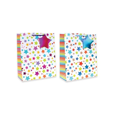 Gift Bag - Stars Design - Large 1 pc