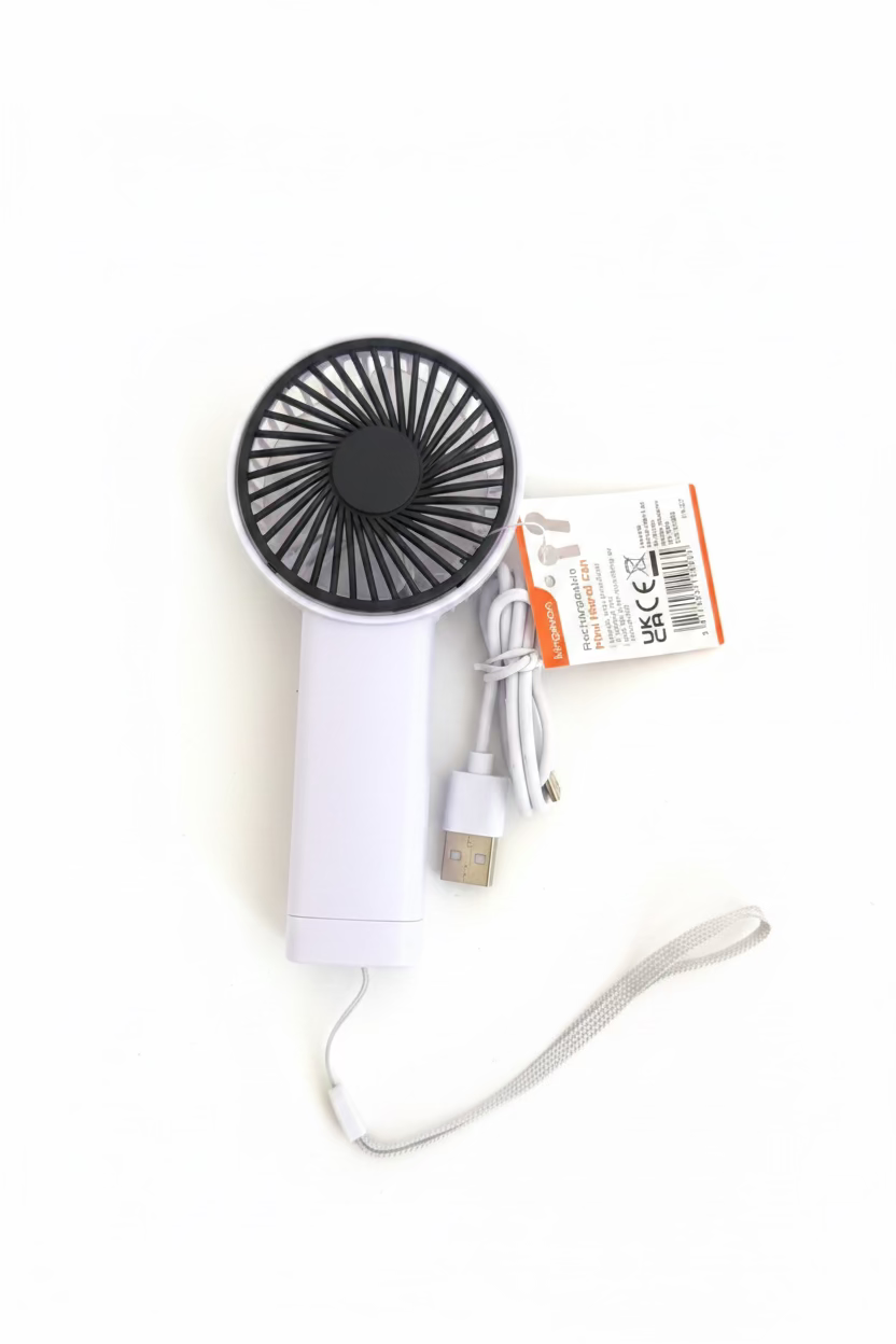 KINGAVON RECHARGEABLE MINI HAND FAN