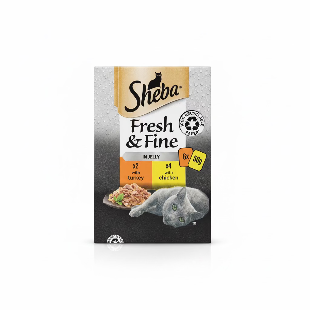 SHEBA FRESH & FINE IN JELLY