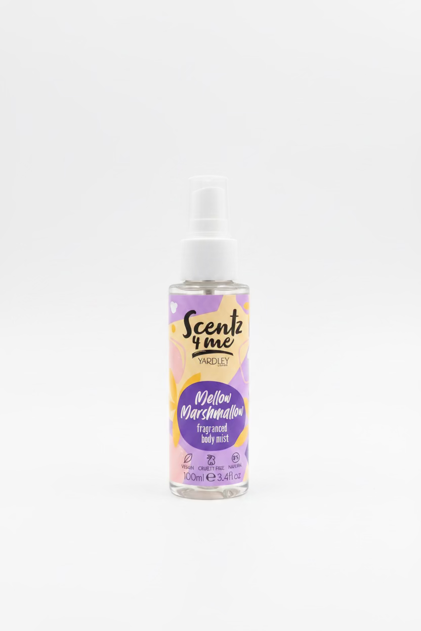 YARDLEY BODY MIST SCENTZ4ME MELLOW MARSHMALLOW 100ml