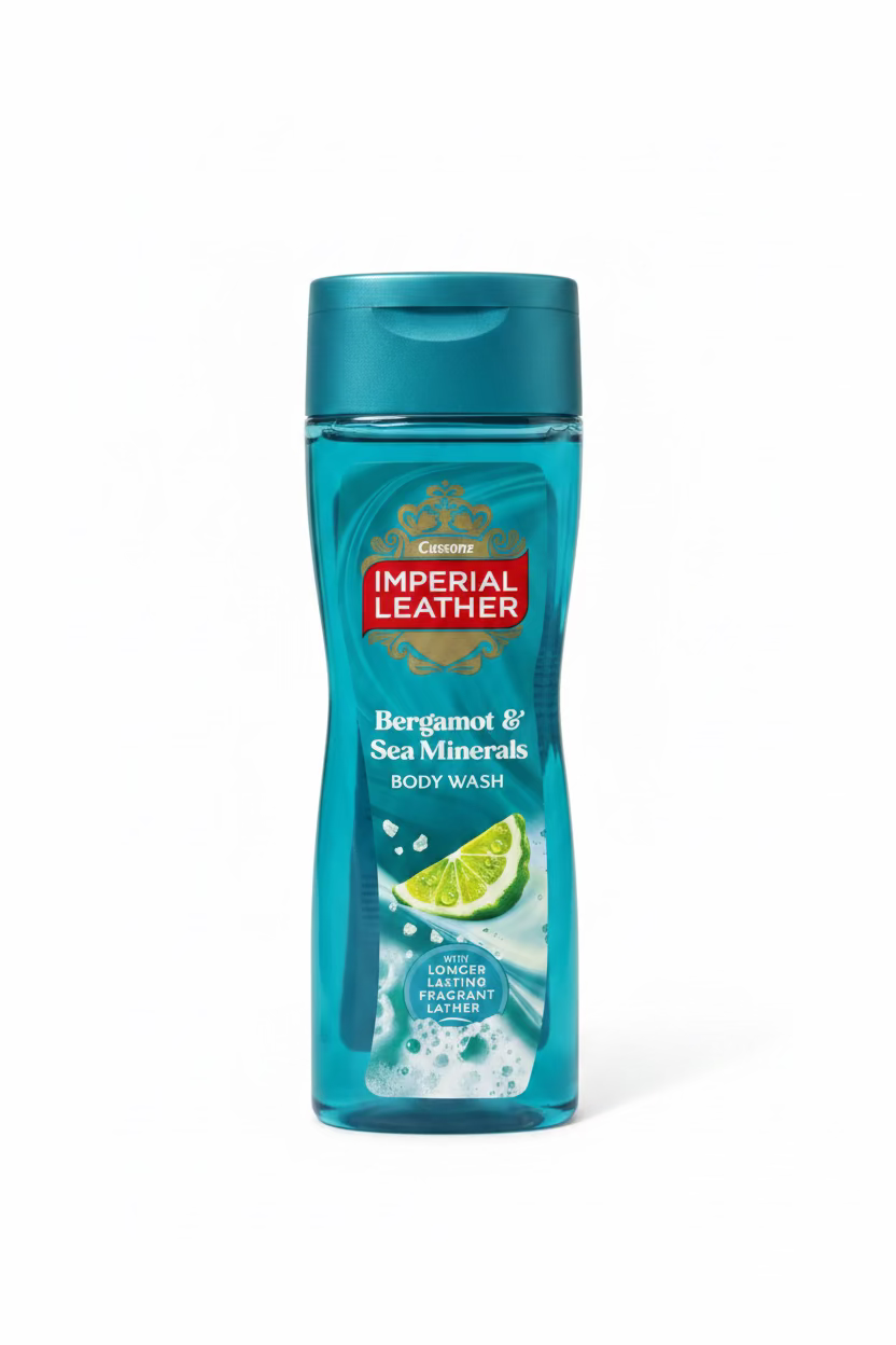 IMPERIAL LEATHER BODY WASH BERGAMOT & SEA MINERALS 235ml