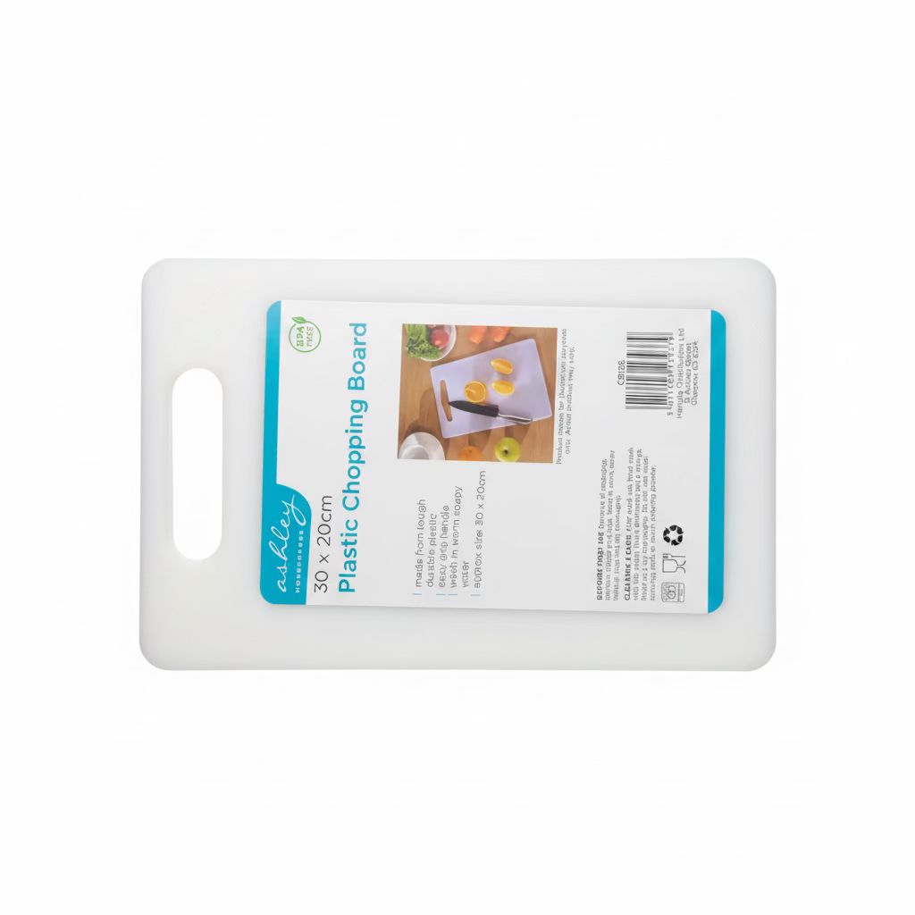 ASHELY 30 x 20cm PLASTIC CHOPPING BOARD
