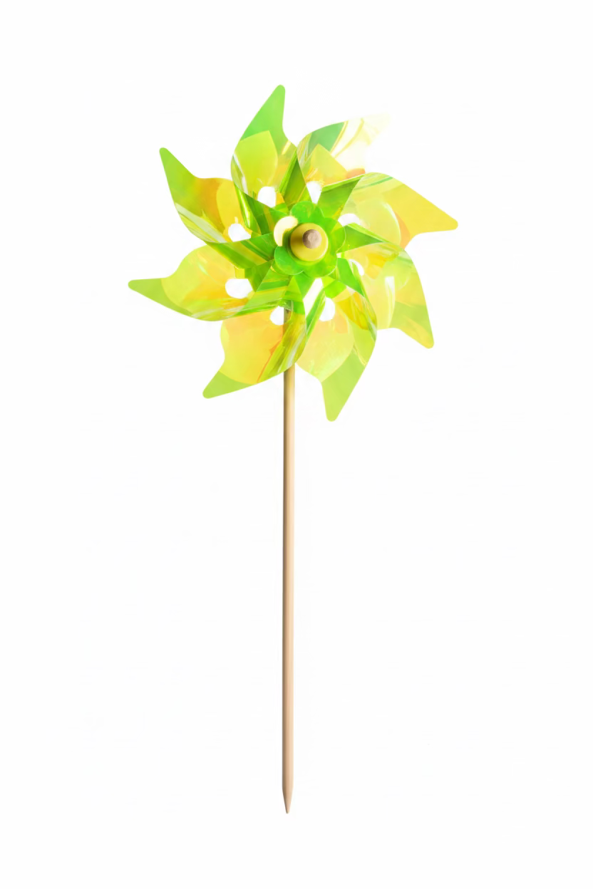 Reflective Pinwheels Wind Spinner