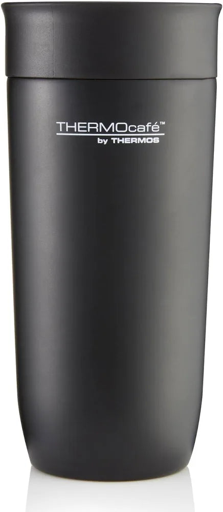 THERMOCAFE PUSH BUTTON TUMBLER 360ml MATT BLACK