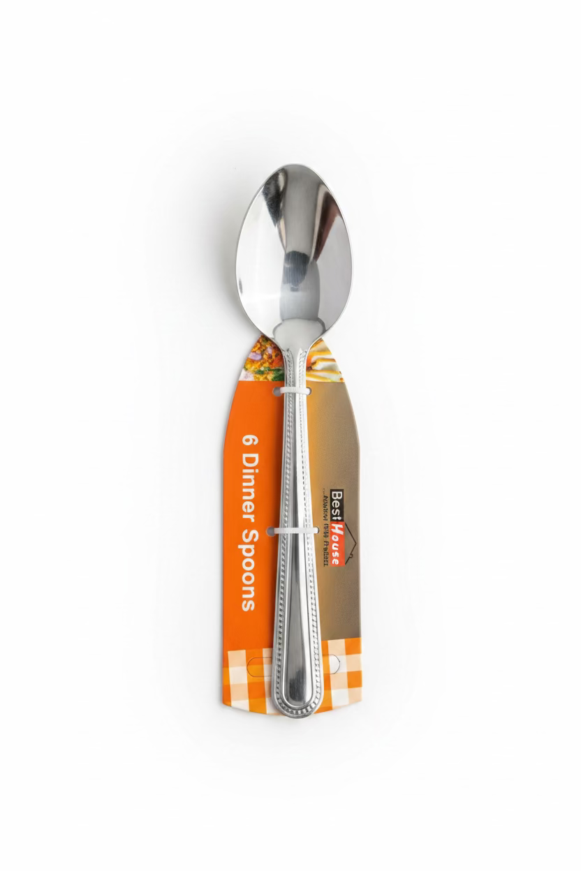 6 Dinner spoons
