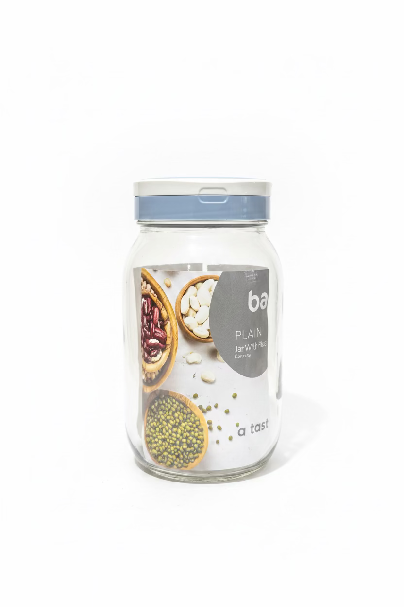 BAGER PLAIN JAR WITH PLASTIC