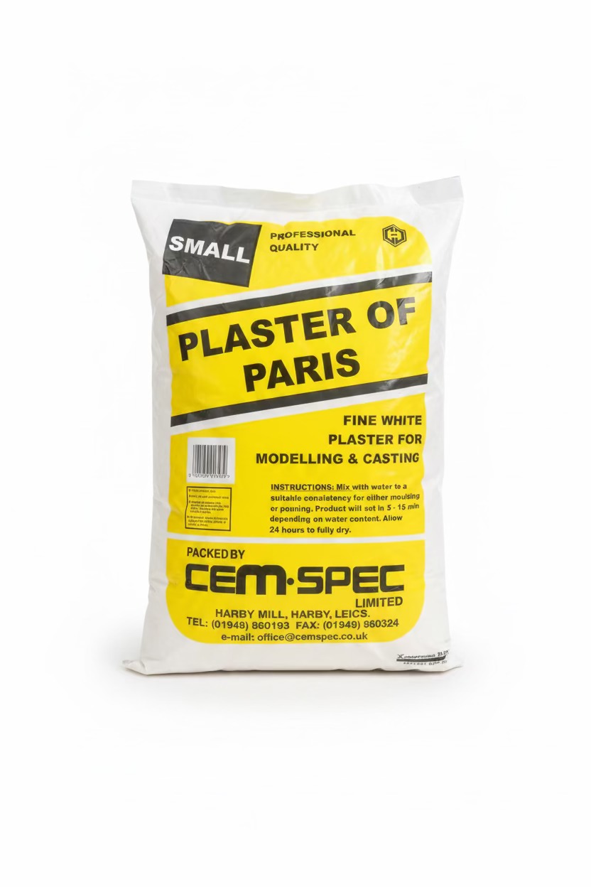 SMALL PLASTER OF PARIS