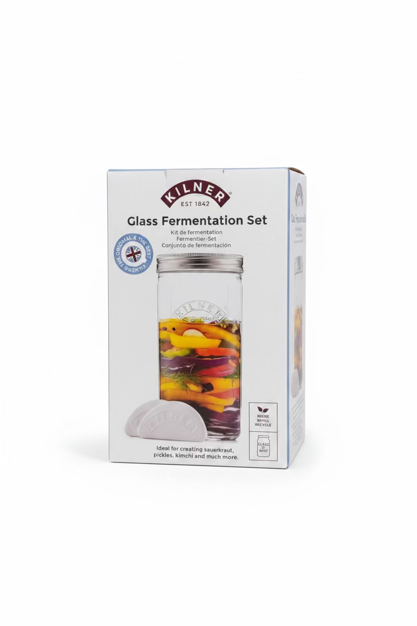 KILNER GLASS FERMENTATION SET 1L