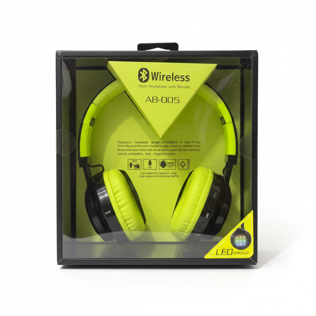 CASQUE SANS FIL AVEC TÉLÉCOMMANDE